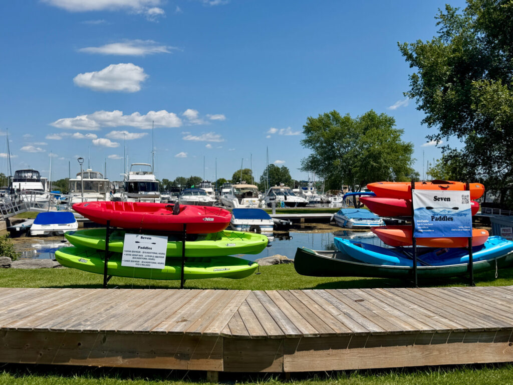 Seven Paddles offers canoe and kayak rentals in Belleville, Ont.